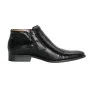 Men’s black classic winter boots Tapi D-2149/Z-136-176-136 with dual zippers