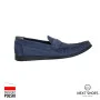 Moccasins man's blue Lesta (Poland) model 3491