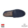 Moccasins man's blue Lesta (Poland) model 3491