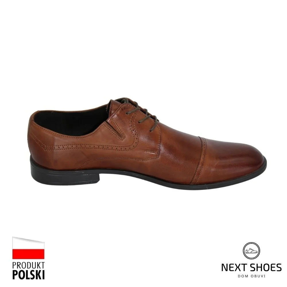 Shoes man's brown Tapi (Poland) model 3556