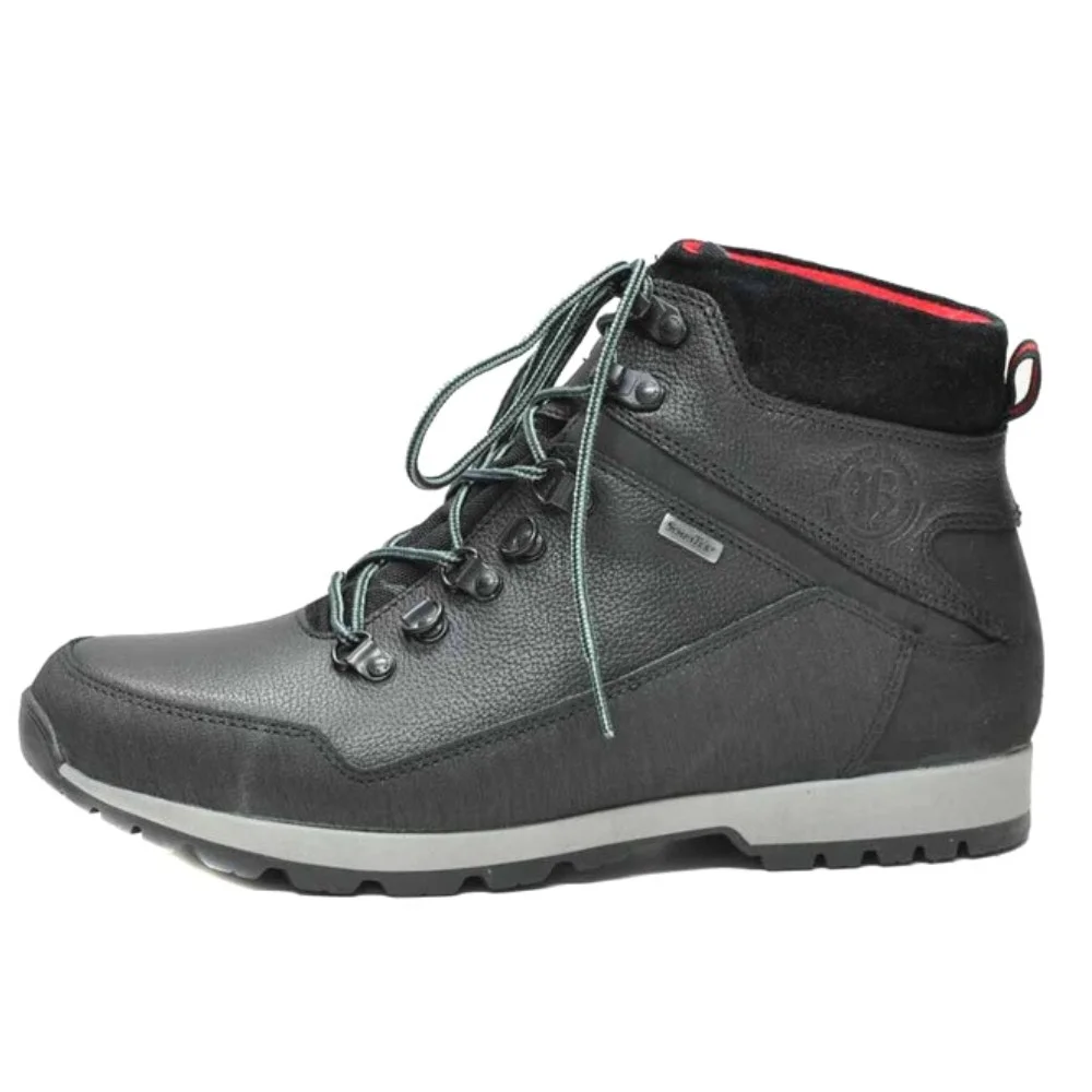 Men's black boots winter Badura (Poland) model 3977