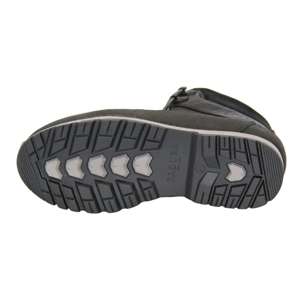 Men's black boots winter Badura (Poland) model 3977