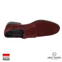 Shoes man's burgundy Tapi (Poland) art model 4224