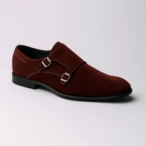 Men's shoes burgundy Tapi Poland C-6200/-338-3473-502 4224