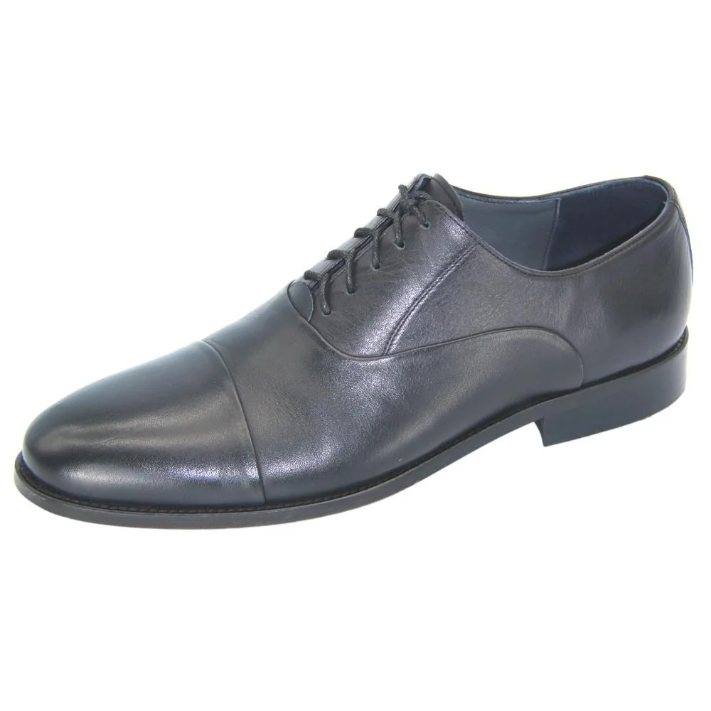 Shoes man's black Badura (Poland) model 4412