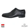 Shoes man's black Badura (Poland) model 4412