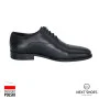 Shoes man's black Badura (Poland) model 4412