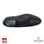 Shoes man's black Badura (Poland) model 4412