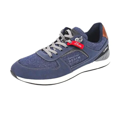 Sneakers man's blue s.Oliver Germany 5-5-13640-24 802 DENIM 4745 Sneakers man's blue s.Oliver Germany 5-5-13640-24 802 DENIM 4745