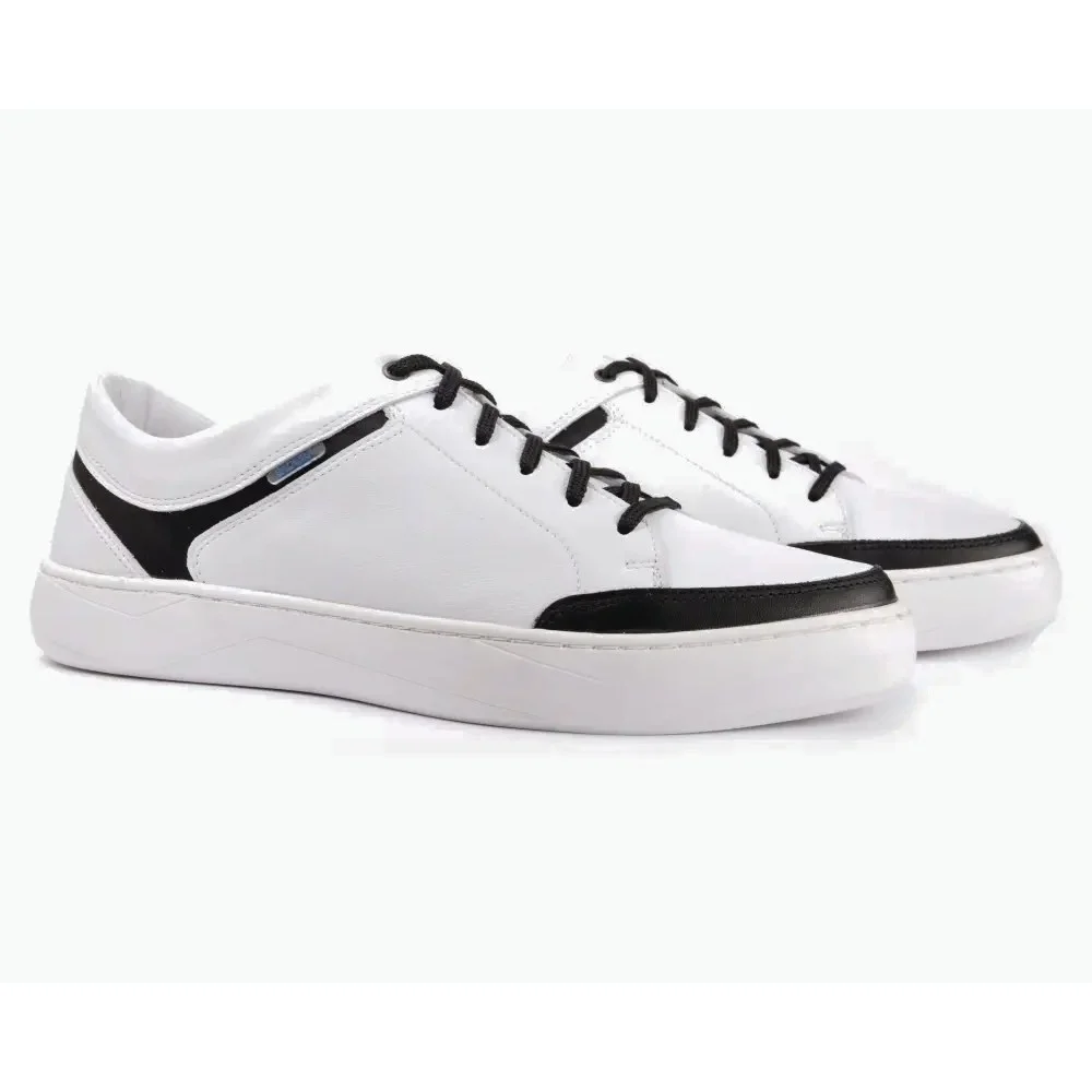 Sneakers man's white BADURA (Poland) model 4767