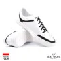 Sneakers man's white BADURA (Poland) model 4767