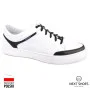 Sneakers man's white BADURA (Poland) model 4767