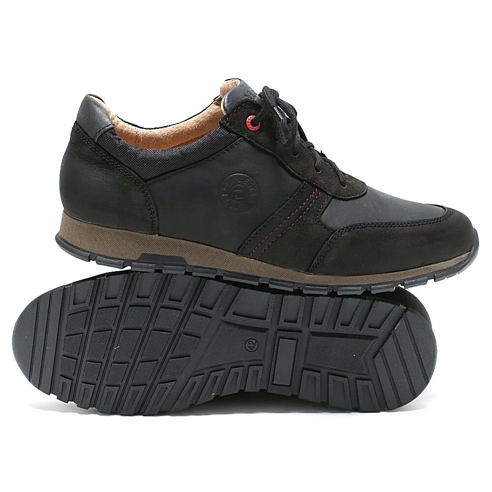 Кросівки чоловічі чорні Lesta (Польща) модель 4907