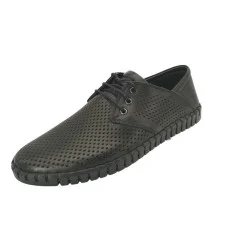 Shoes man's black Escarita Turkey 1106-10 4991