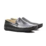 Moccasins man's black Lesta (Poland) model 5020
