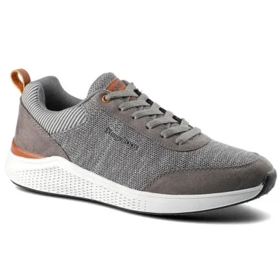 Кроссовки мужские серые Kangaroos 79109 000 2005 Ka-Bind Steel Grey 5042