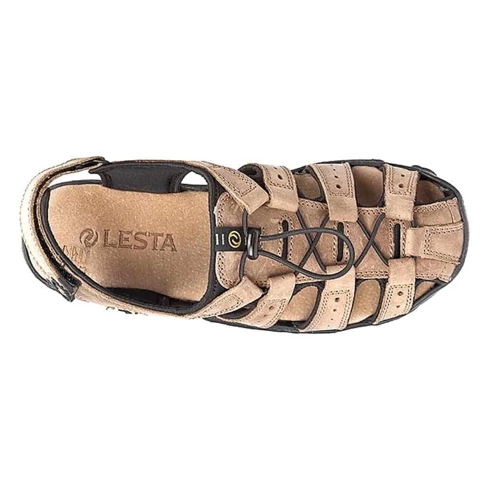 Sandals man's beige Lesta (Poland) model 5066