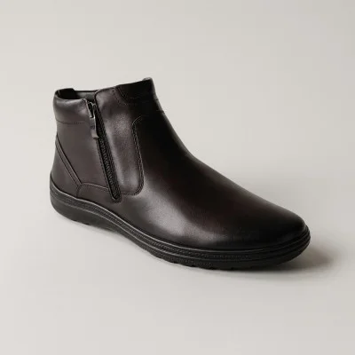 Men's brown boots Giorgio Minardi by Pan Poland 1415 5068