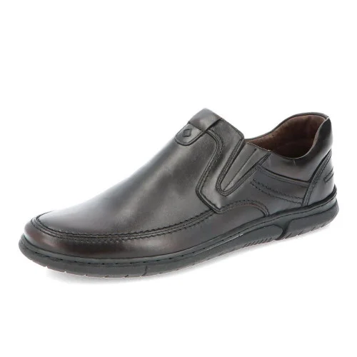 Men's brown shoes Minardi Poland 1338 5201