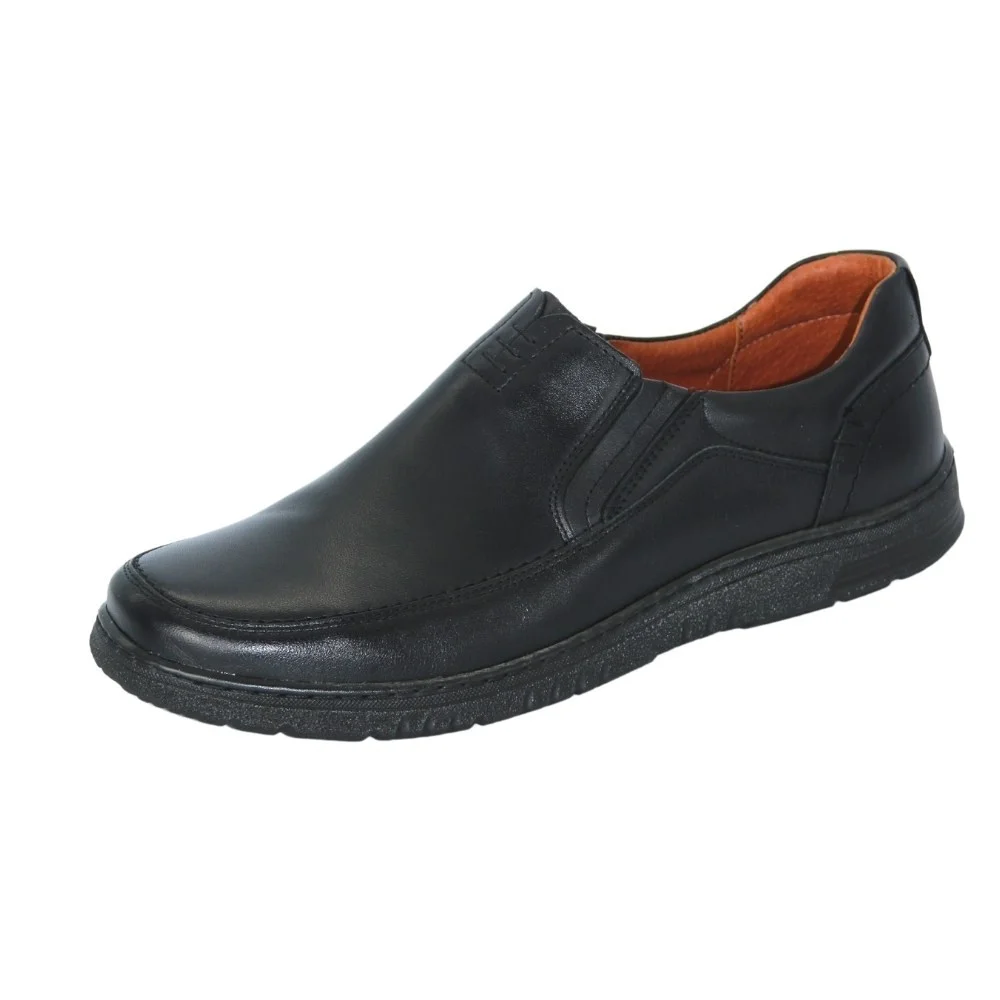 Men's black comfort shoes Giorgio Minardi (Poland) model 5203