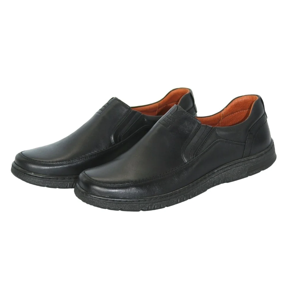 Men's black comfort shoes Giorgio Minardi (Poland) model 5203