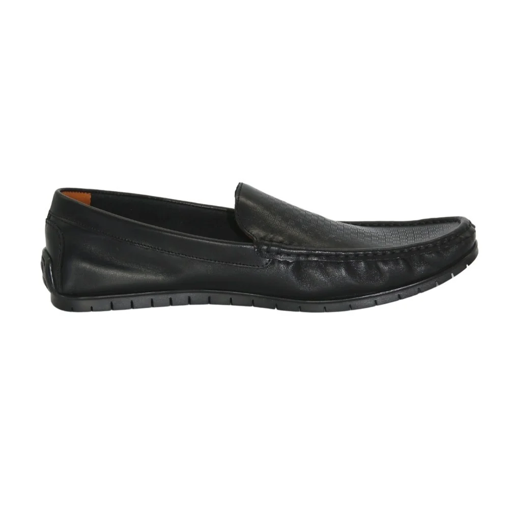 Men's black loafers Giorgio Minardi (Poland) model 5205