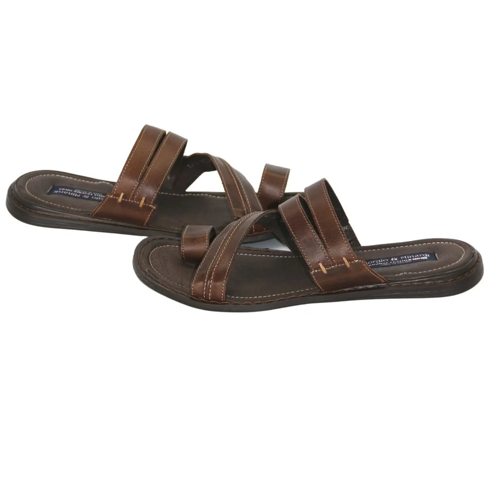 Мужские шлепки Giorgio Minardi by Pan (Польша) модель 5252