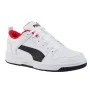 Puma Rebound Layup Lo Sl Sneakers 369866 01 White/Black/High Risk Red model 5259