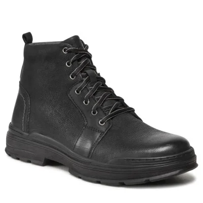 Men's black shoes Lasocki Poland MI07-B247-B84-03 Black 5307 Men's black shoes Lasocki Poland MI07-B247-B84-03 Black 5307