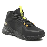 Champion USA Street Trek Mid S21949-CHA-KK001 Nbk-Yellow-Slh-5318 Men's Black Sneakers