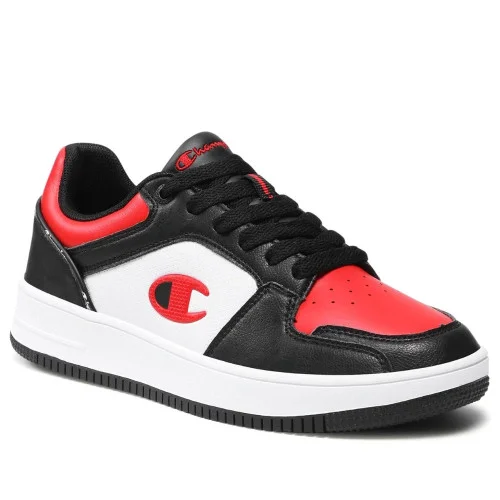 Чоловічі кросівки чорно-червоні Champion Rebound 2.0 Low S21727-CHA-KK002 Nbk/Wht/Red-5326