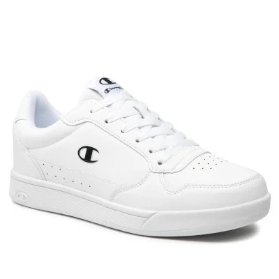 Мужские белые кроссовки Champion США New Court S21669-CHA-WW006 Wht-5327