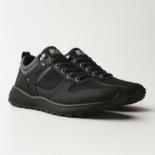 Sergio Tacchini Michigan M Nbk STM125001-02 5338 Men's Black/Grey Sneakers Sergio Tacchini Michigan M Nbk STM125001-02 5338 Men's Black/Grey Sneakers