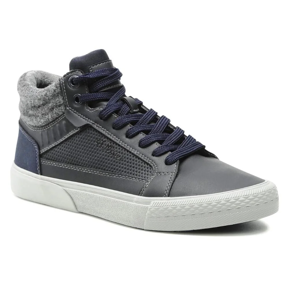 Купити чоловічі високі кеди S.OLIVER 5-15200-39 Navy 805 5375