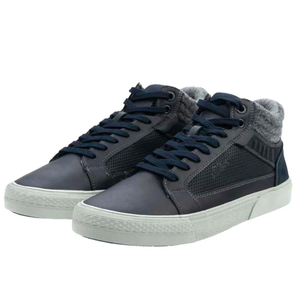 Купити чоловічі високі кеди S.OLIVER 5-15200-39 Navy 805 5375