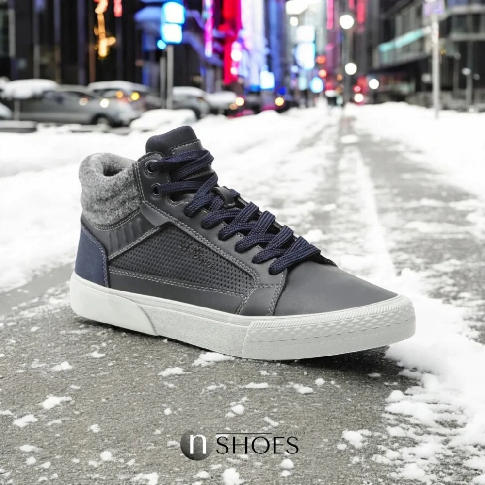 Купити чоловічі високі кеди S.OLIVER 5-15200-39 Navy 805 5375