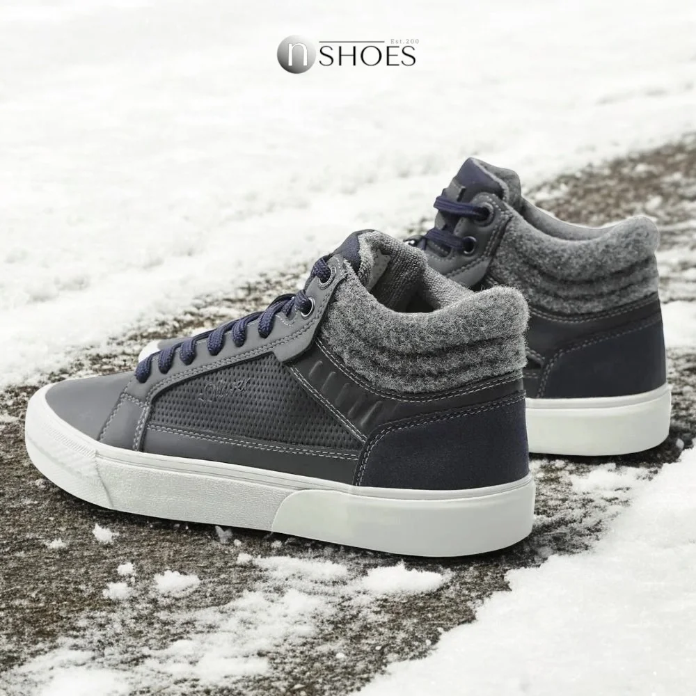 Купити чоловічі високі кеди S.OLIVER 5-15200-39 Navy 805 5375