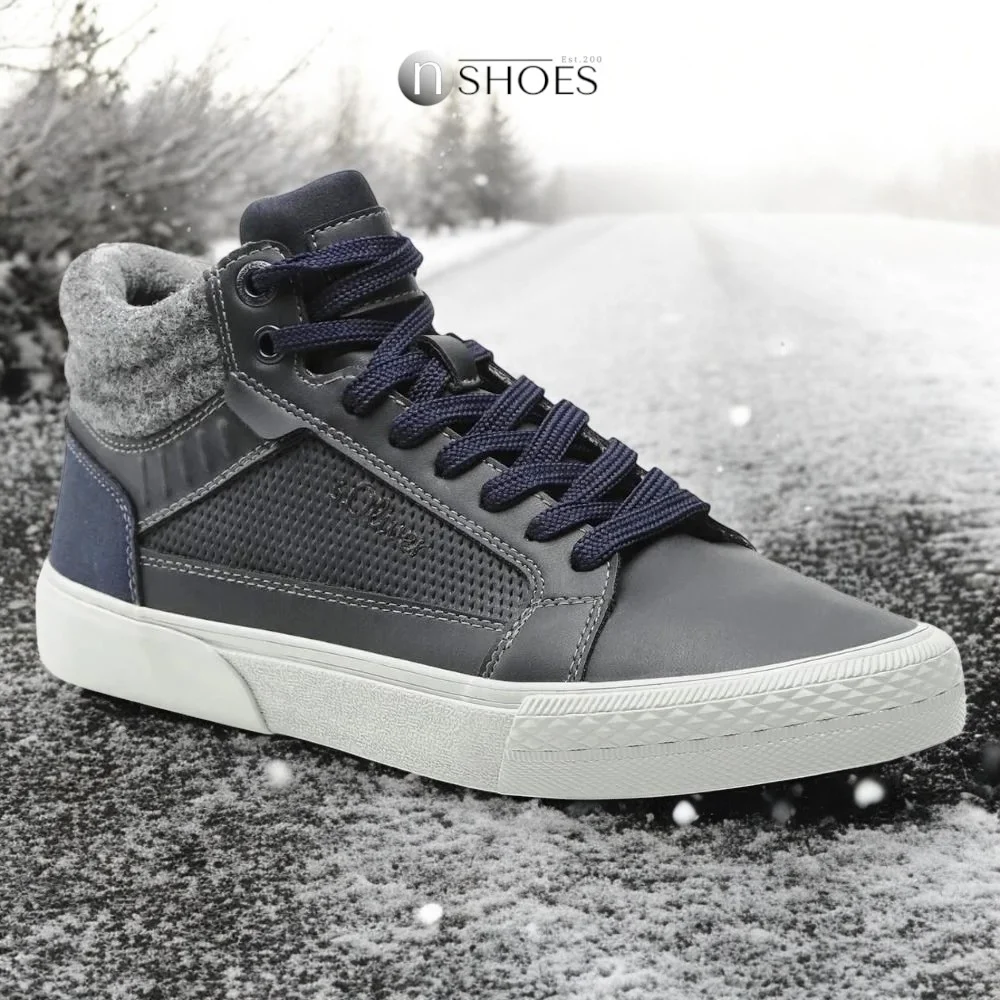 Купити чоловічі високі кеди S.OLIVER 5-15200-39 Navy 805 5375