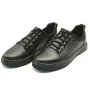 Купити чоловічі чорні шкіряні кросівки Giorgio Minardi C21B-373 5377-5065