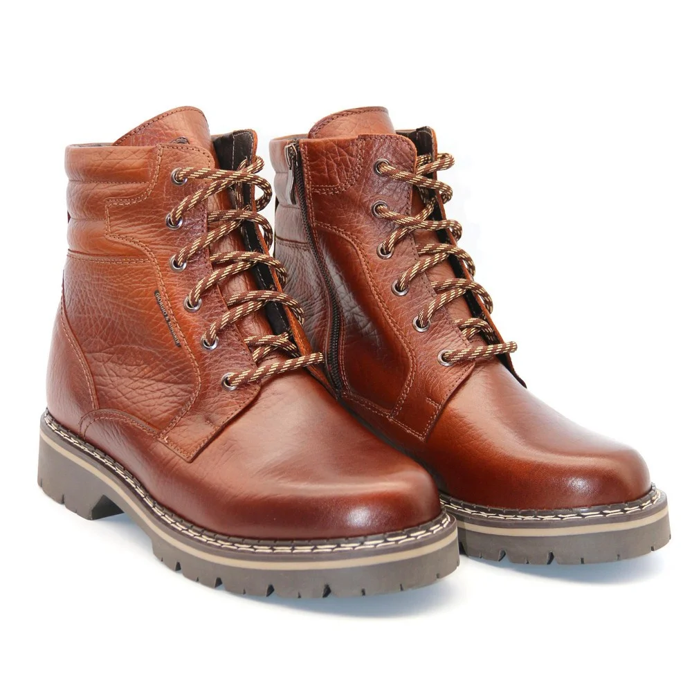 Зимние кожаные ботинки на натуральной шерсти Giorgio Minardi (Польша) модель 5383