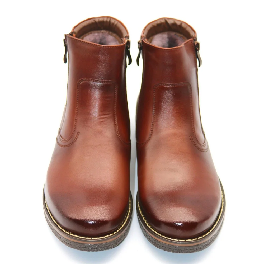 Buy Men’s Leather Winter Boots Giorgio Minardi 390-brib-fn 5384