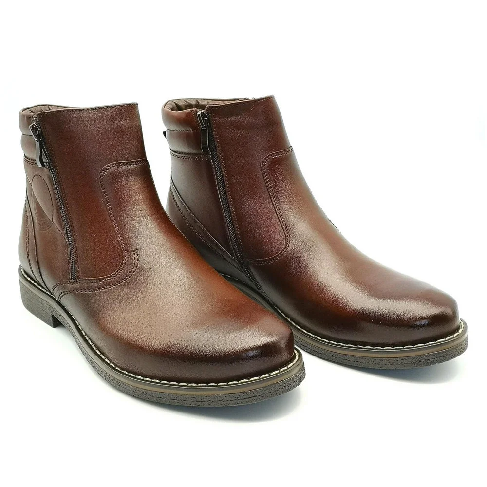 Buy Men’s Leather Winter Boots Giorgio Minardi 390-brib-fn 5384