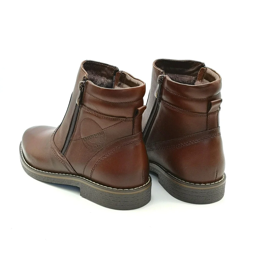 Buy Men’s Leather Winter Boots Giorgio Minardi 390-brib-fn 5384