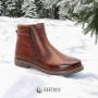 Buy Men’s Leather Winter Boots Giorgio Minardi 390-brib-fn 5384