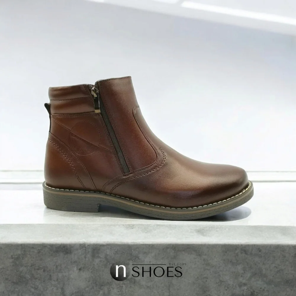 Buy Men’s Leather Winter Boots Giorgio Minardi 390-brib-fn 5384