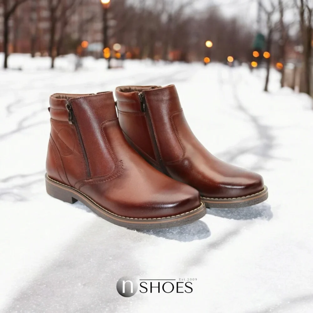 Buy Men’s Leather Winter Boots Giorgio Minardi 390-brib-fn 5384