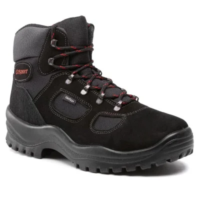 Men's black winter trekking boots Grisport 10626S199G Nero 1 5397 made of genuine leather, sizes 41 and 45, with a discount on the GriTex membrane from the Italian brand Men's black winter trekking boots Grisport 10626S199G Nero 1 5397 made of genuine leather, sizes 41 and 45, with a discount on the GriTex membrane from the Italian brand