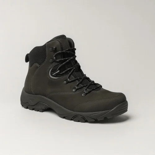 Men's black winter boots Tapi i-2468 czarny 5451 made of genuine leather with wool insulation