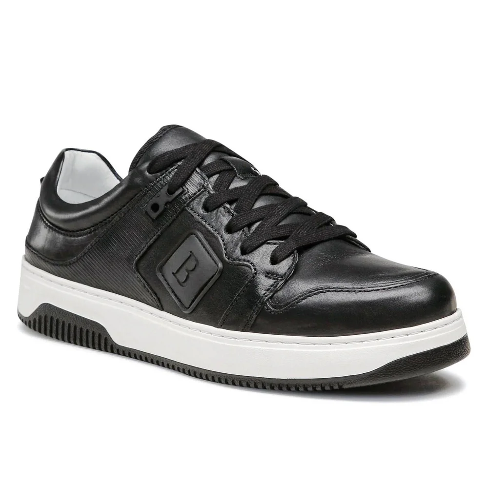 Мужские кожаные кроссовки Badura (Польша) модель 5460