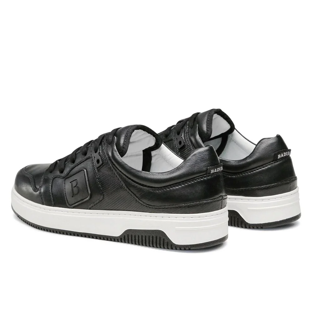 Мужские кожаные кроссовки Badura (Польша) модель 5460